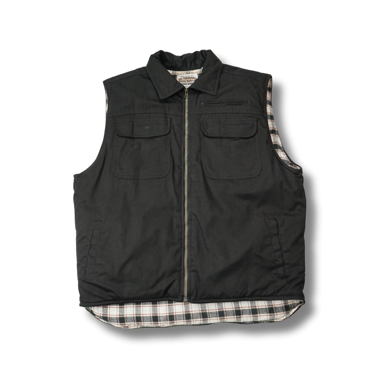 アンティークベスト 古着 フランス ホワイト 生成り BD58 | Pickle