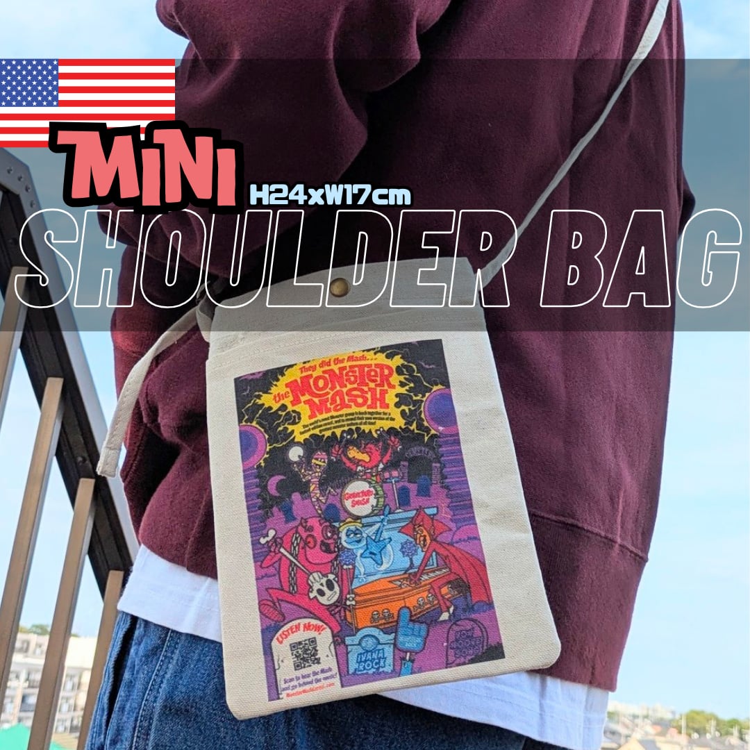 【 MINI SHOULDER BAG / ミニショルダーバッグ 】General Mills Monsters Monster Cereal ( モンスターシリアルズ ) 〚アメリカン雑貨 アメトイ〛