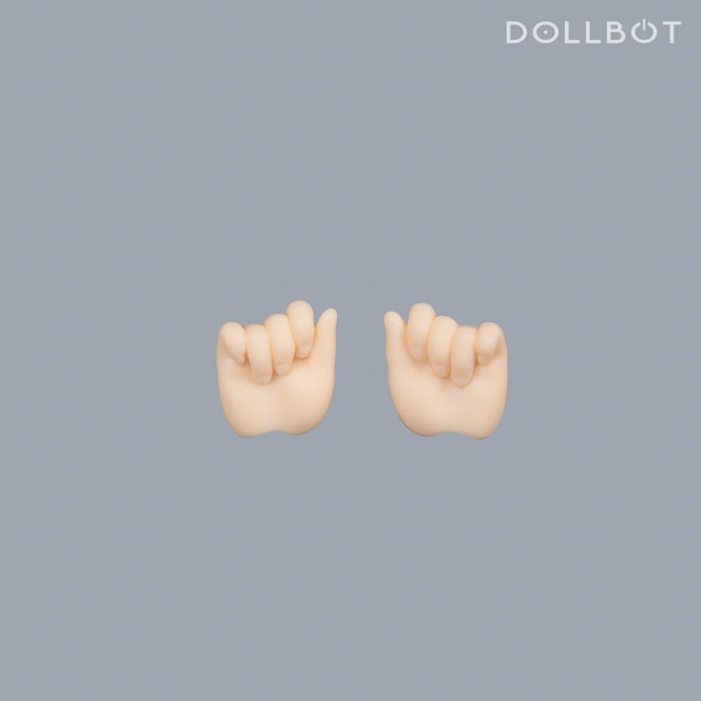 DBCボディ用 丸ハンド（プラチナ肌） | DOLLBOT