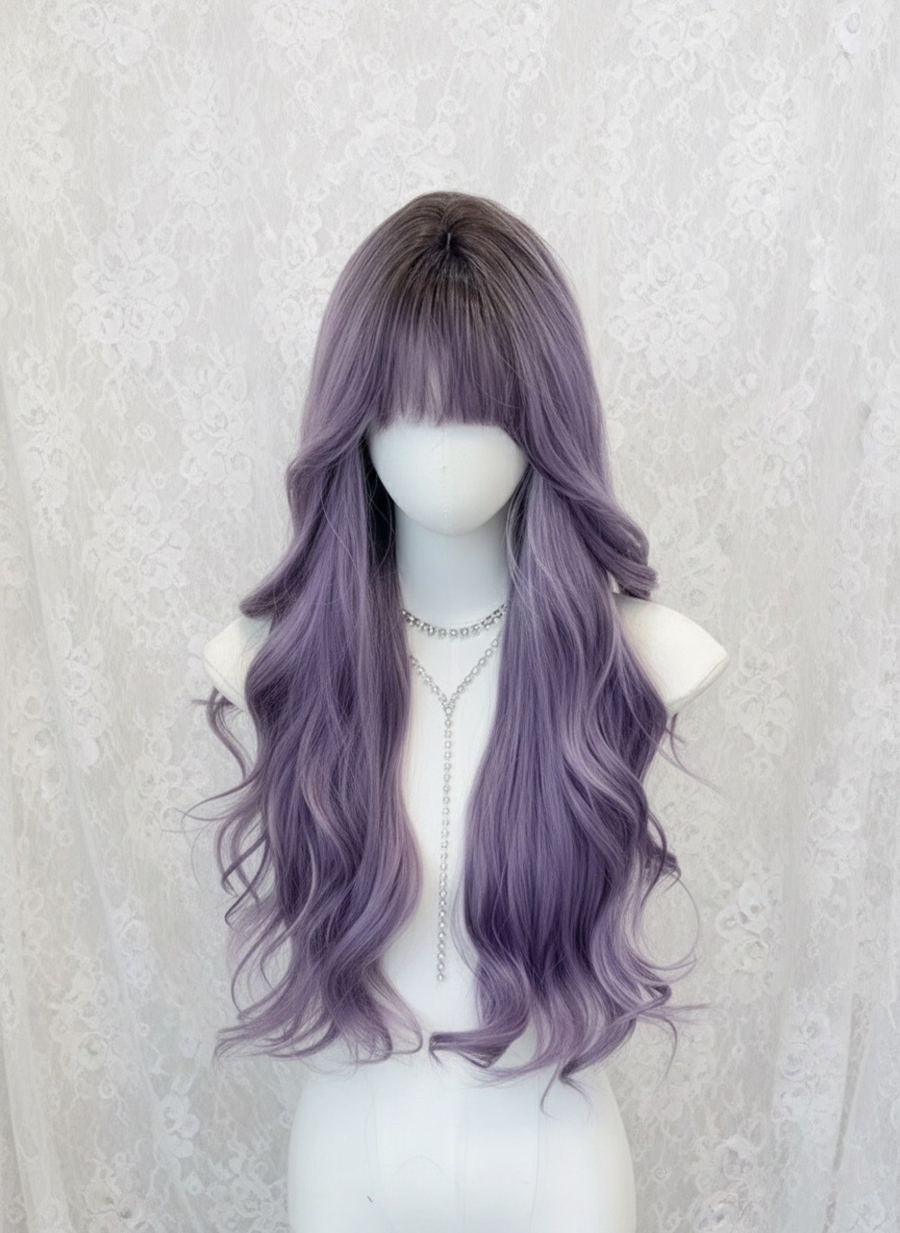 Basic - Angel Purple【商品番号 1077】レースフロントなし×