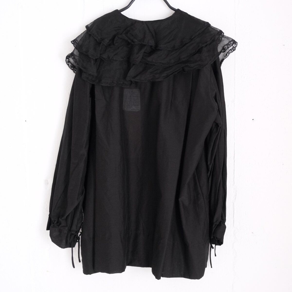 TOWAVASE(トワヴァーズ）Leavers blouse シルクコットン 3重衿ブラウス