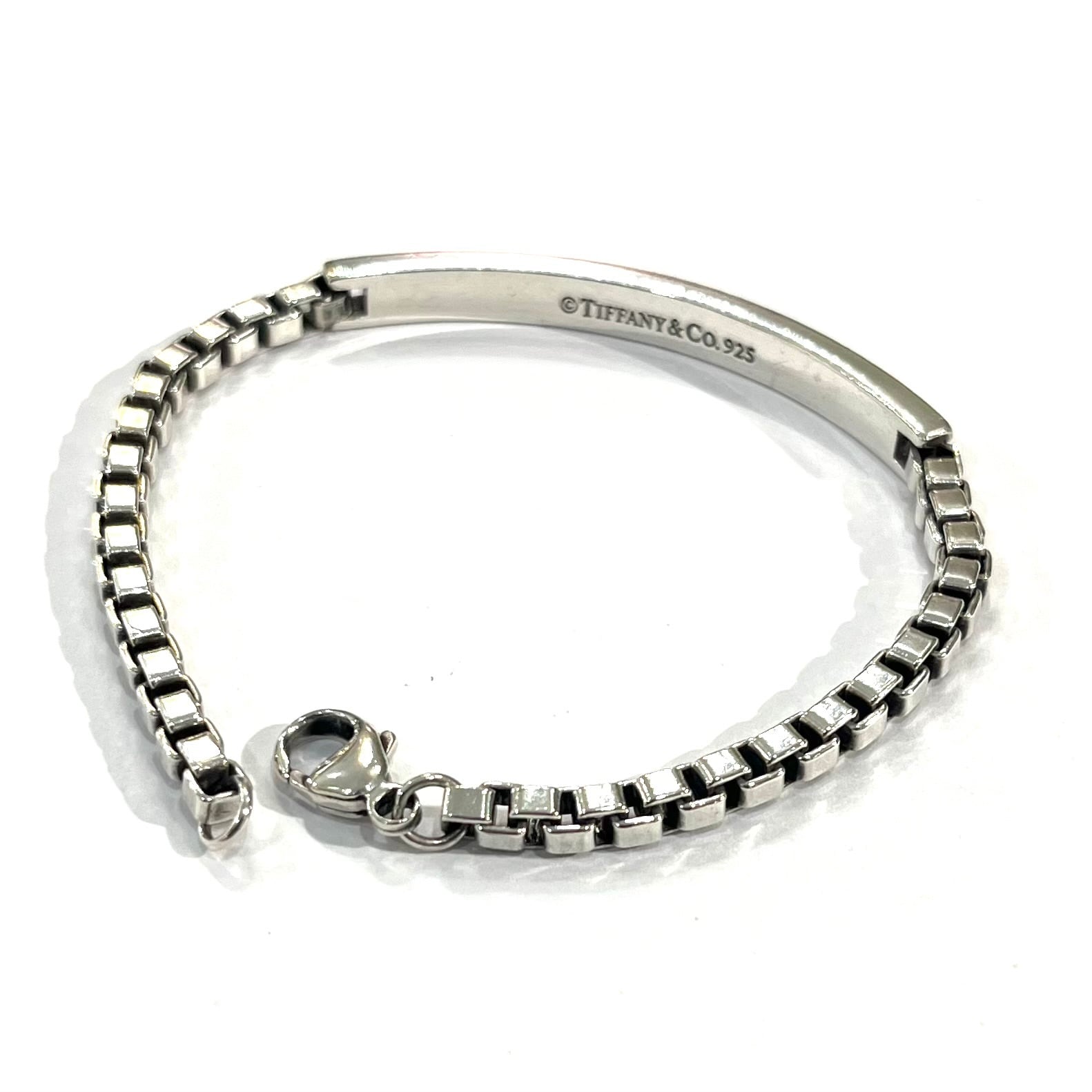 TIFFANY&CO.】2675 ティファニー ID ベネチアンチェーン ブレスレット