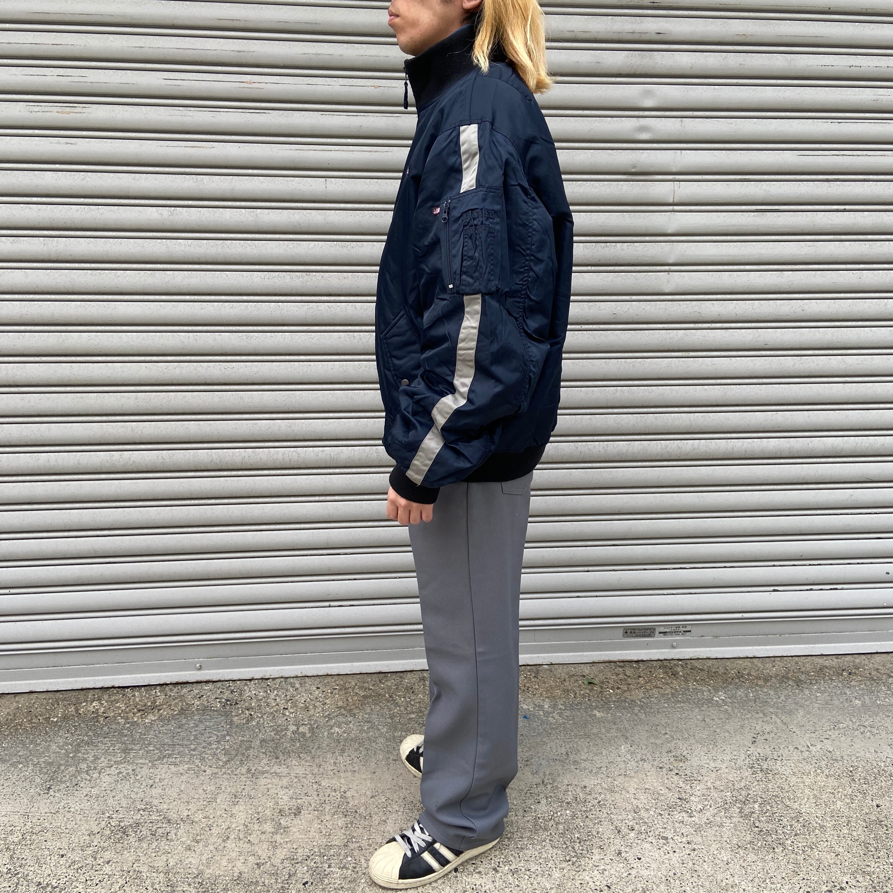 送料無料』90s POLO JEANS ラルフローレン フライトジャケット