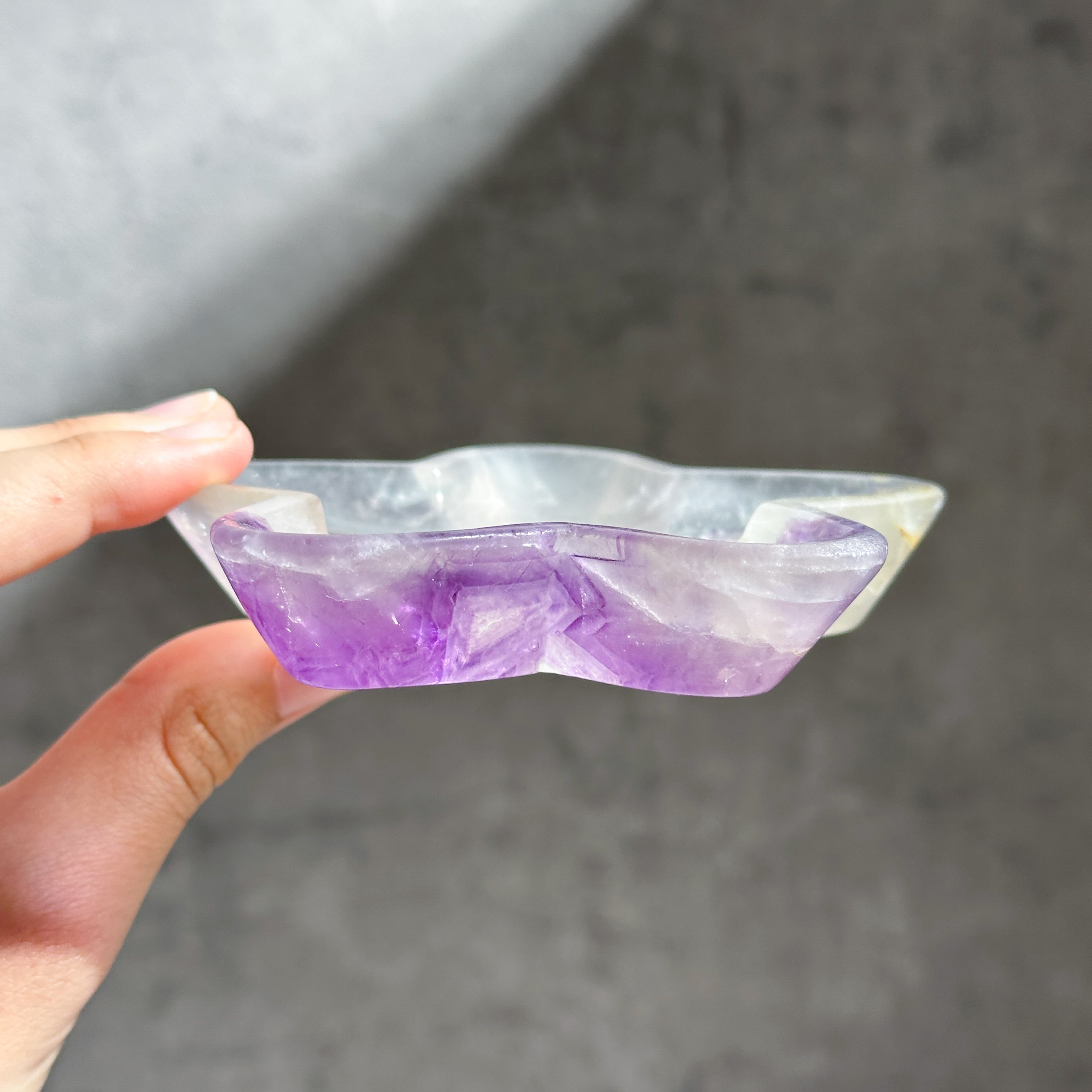 レインボーフローライト星型のうつわ01◇ RainbowFluorite ◇天然石