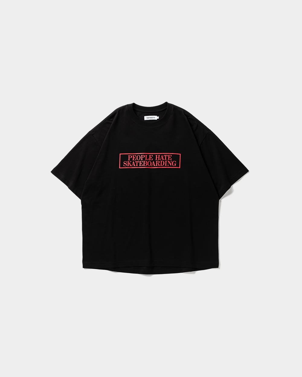 TIGHTBOOTH / PEOPLE HATE SKATE S/S T-SHIRT / BLACK