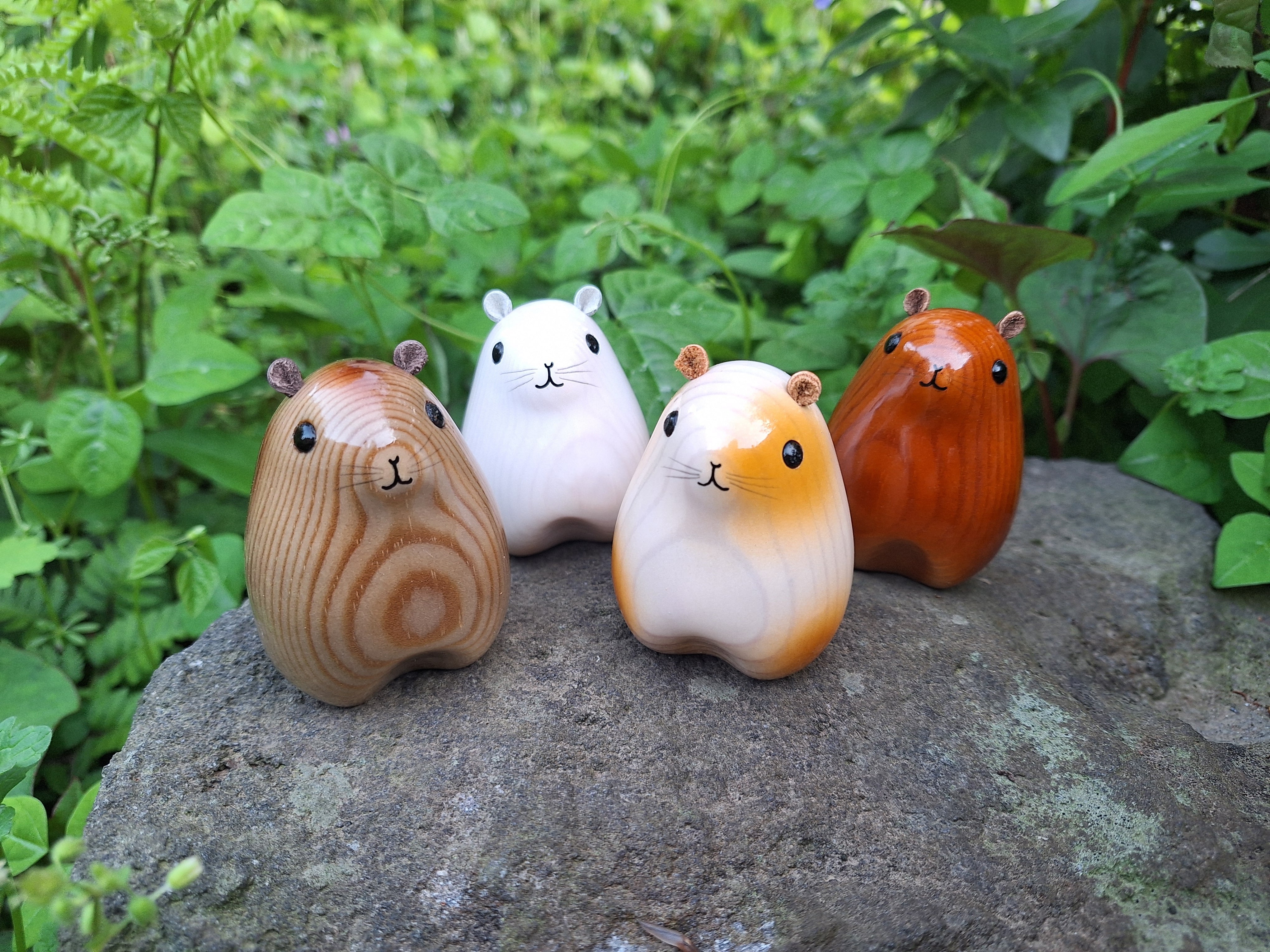 西岡工房　ヘラジカ 手のひらサイズ（置き型） | 工房西岡 woodcraft animals