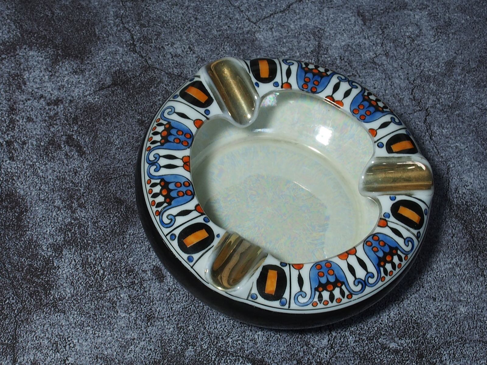 オールドノリタケ デコレディ ピエロ クラウン 灰皿 皿 プレート