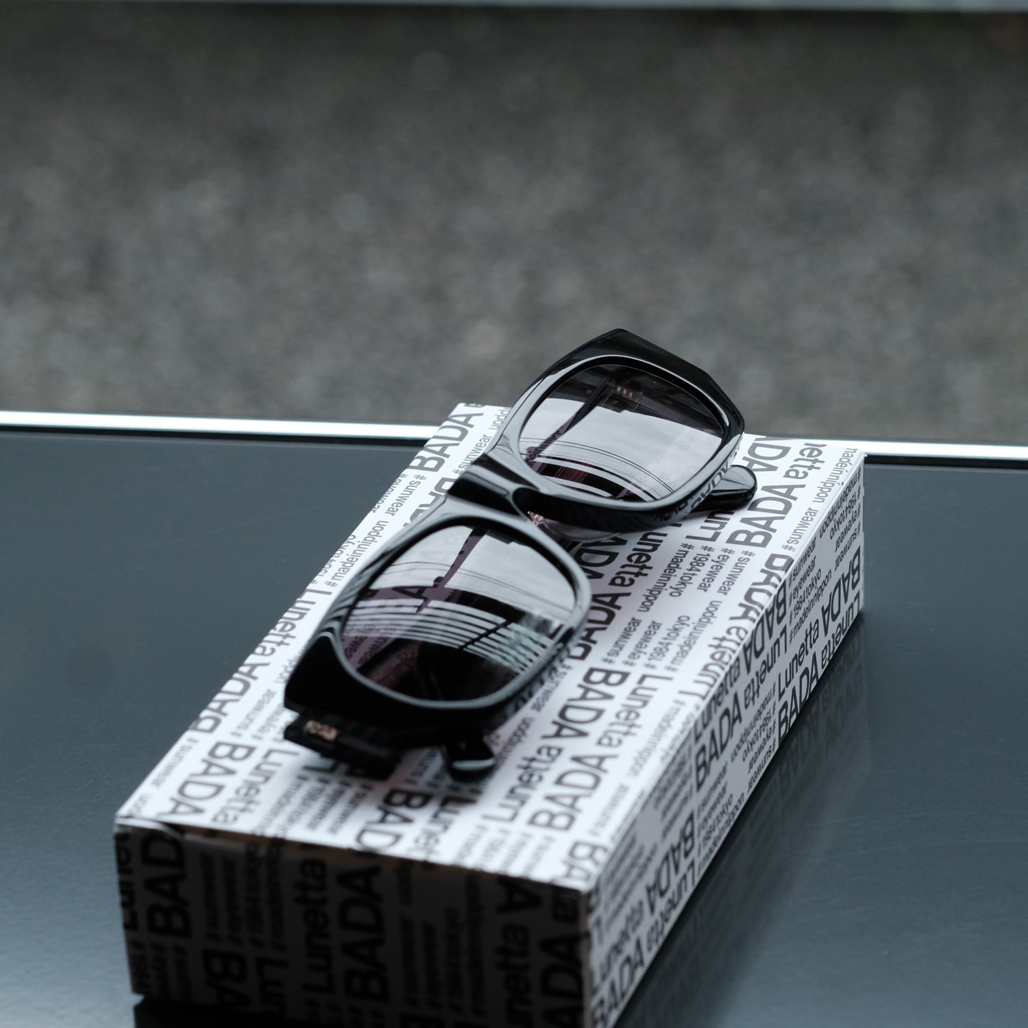 Lunetta BADA】No.23 Black/Blackclear (LARGE) | SEESAW SPECTACLES