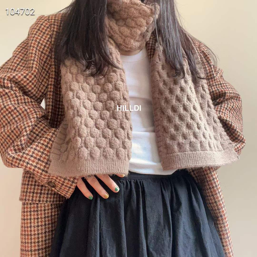 ぽこぽこ編みマフラー PP-104702