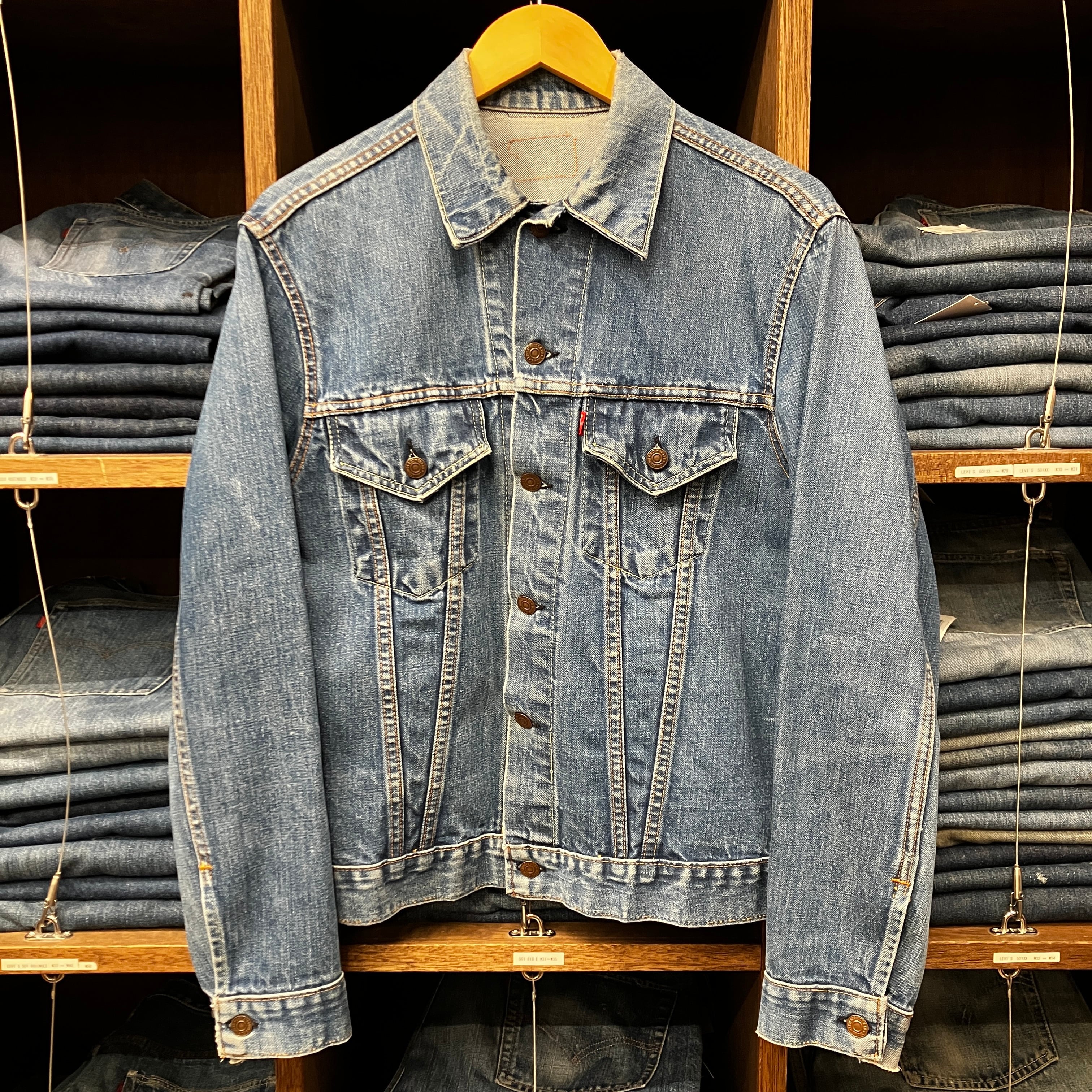 ジャケット・アウター Levis 70505 bigE 42size 1970'S LEVI'S 70505 BIG E DENIM JACKET | safarionline