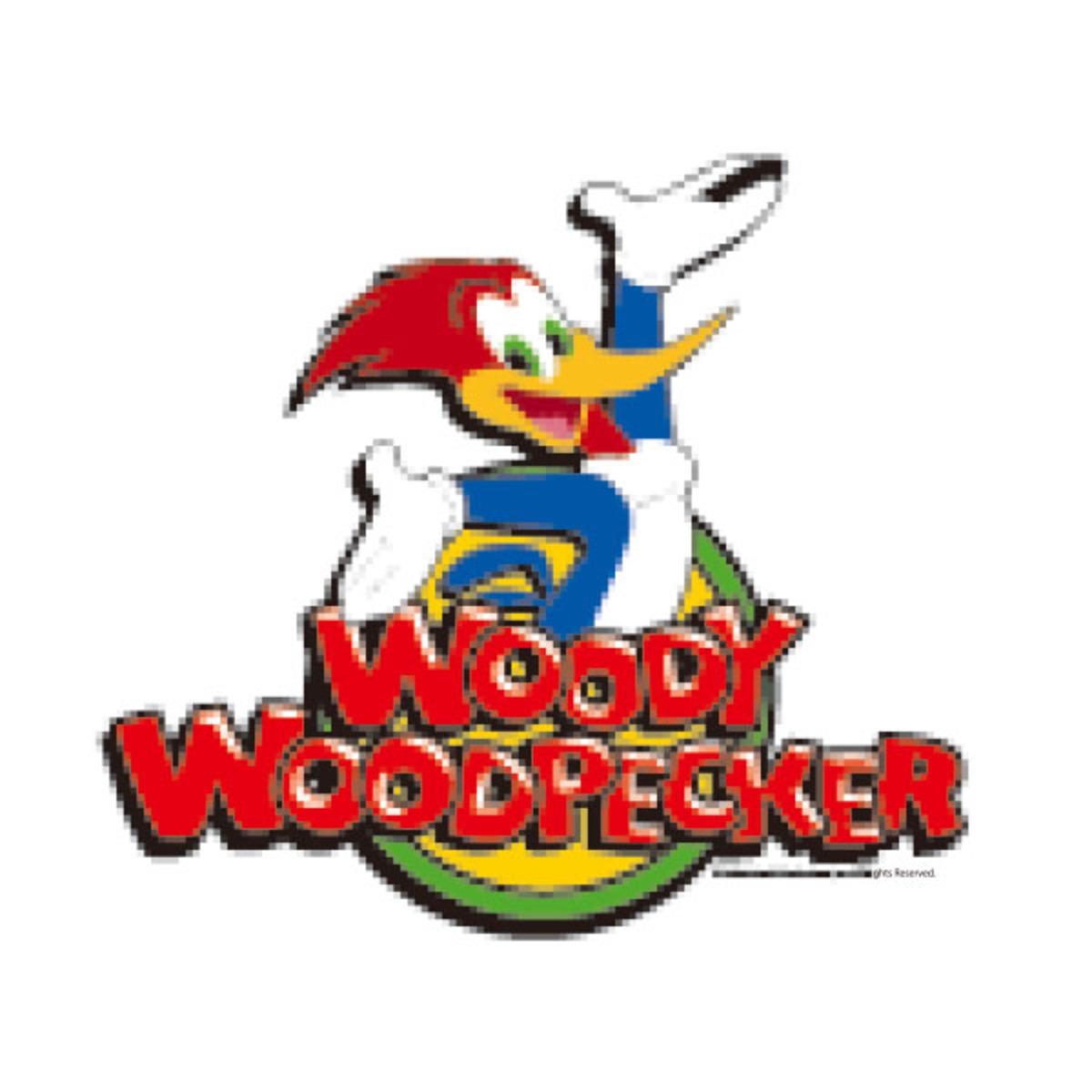 ウッディー・ウッドペッカー キャラクターステッカー ウッディー 