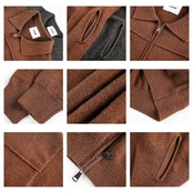 ストリート ジッパーセーター T1954