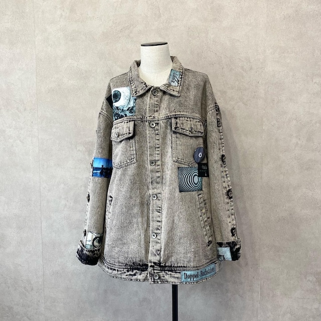 Necromancy denim jacket【ouija board】