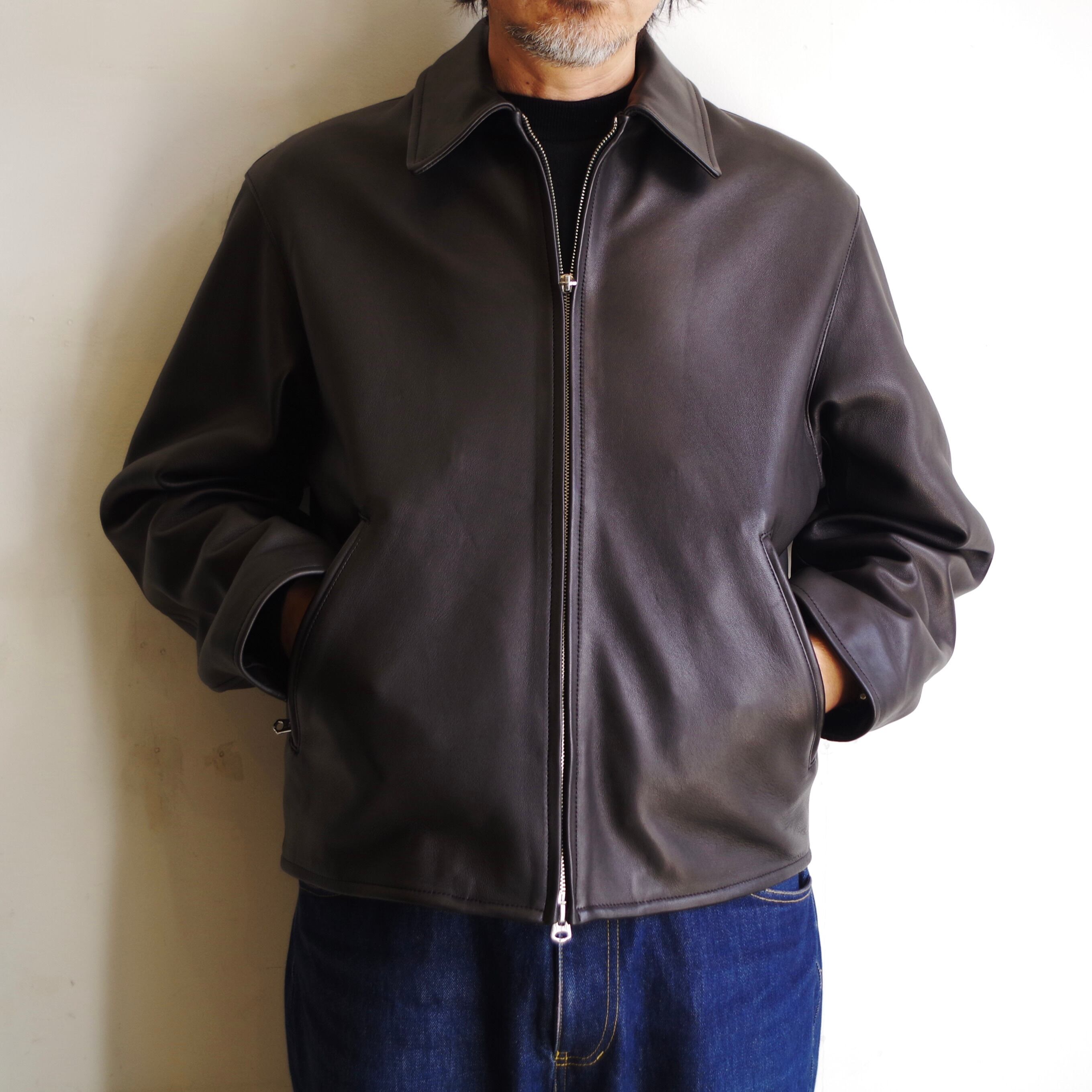 LOEFF Lamb Leather Biker Jacket | 1F Store LOEFF Lamb Leather Biker Jacket | 1F Store
