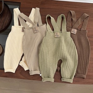 【春作】カラフルリブサロペット