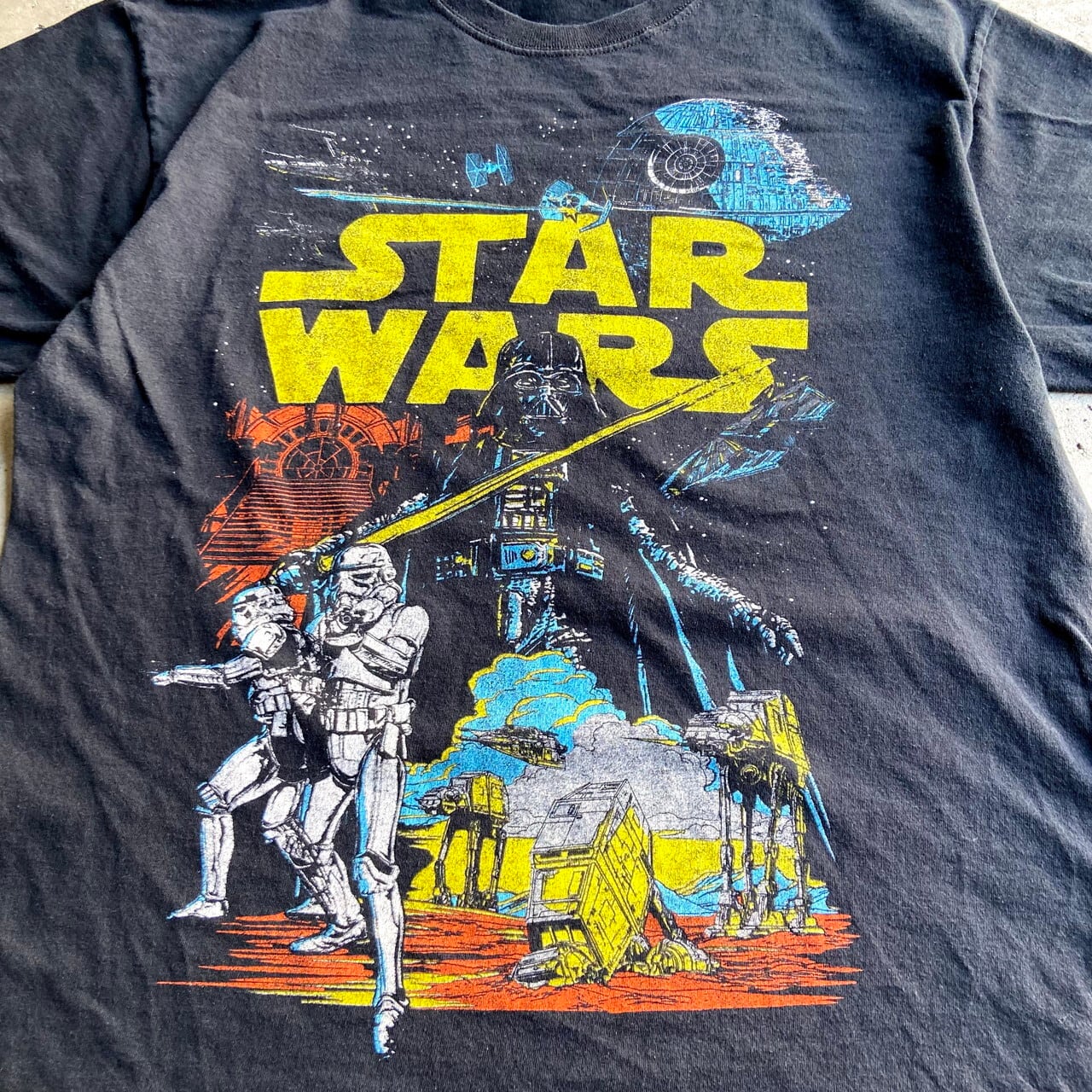 USA製 90s STAR WARS  総柄 限定Tシャツ