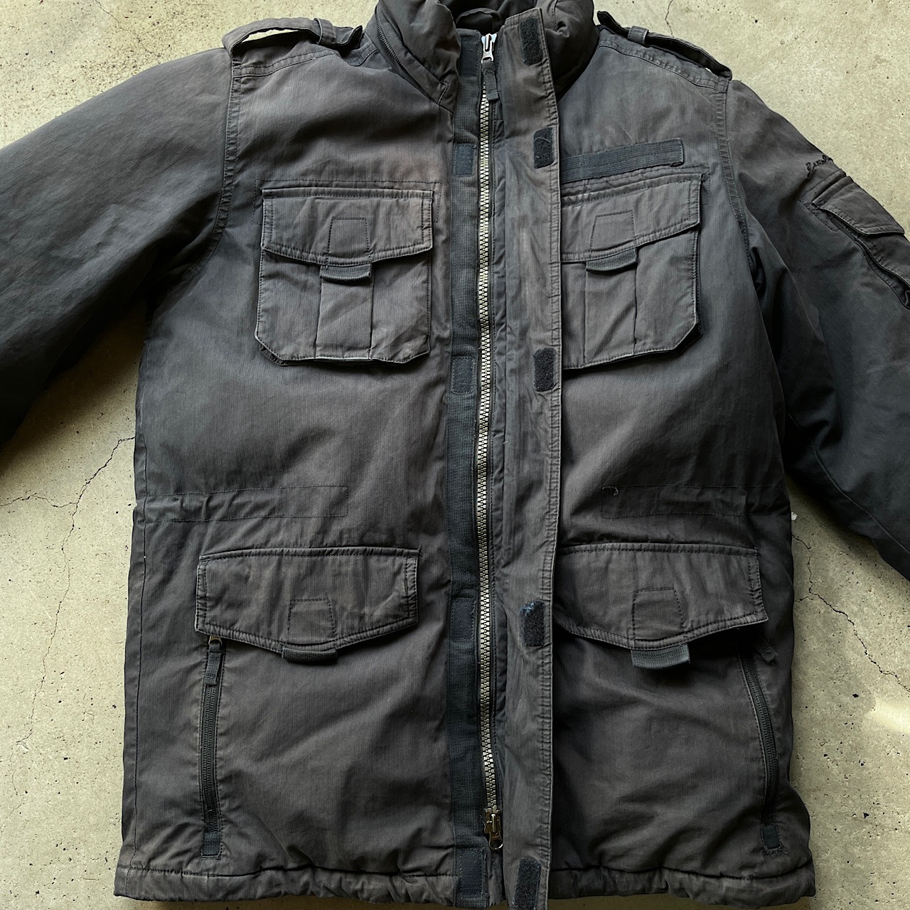 Eddie Bauer エディーバウアー グースダウンジャケット サンフェード M 