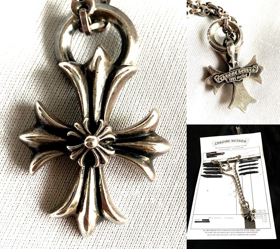 クロムハーツ CHROME HEARTS ダブル CH プラス ペンダント クロムハーツ CHROME HEARTS ダブル CH プラス ペンダント
