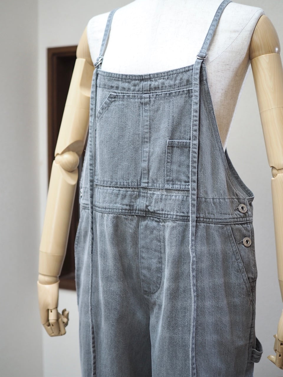L'Appartment グレー デニム サロペット INGNI｜【WEB限定】デニムサロペット | Rakuten Fashion(楽天