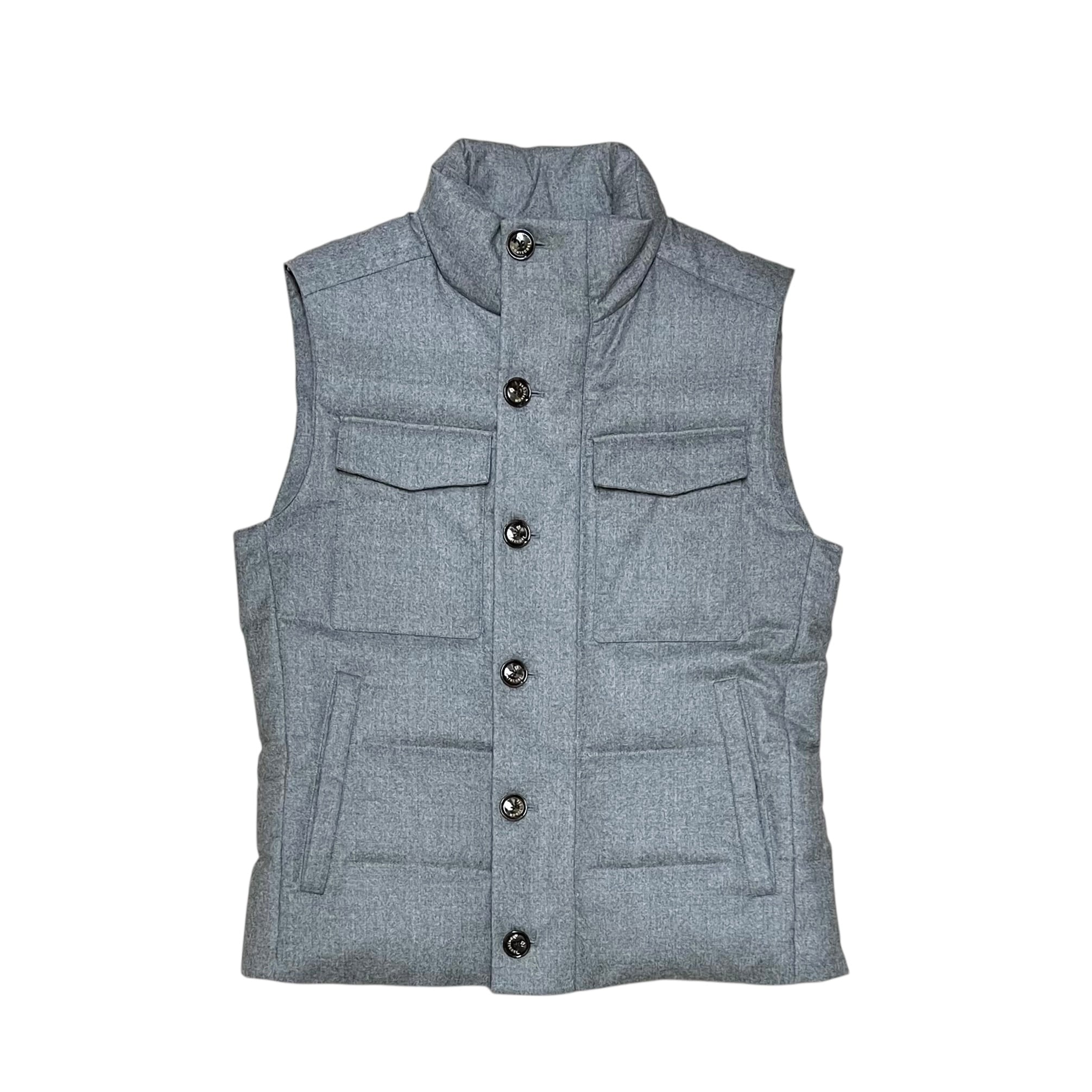 Montecore(モンテコーレ) Wool Down Vest(814277)/ GRAY
