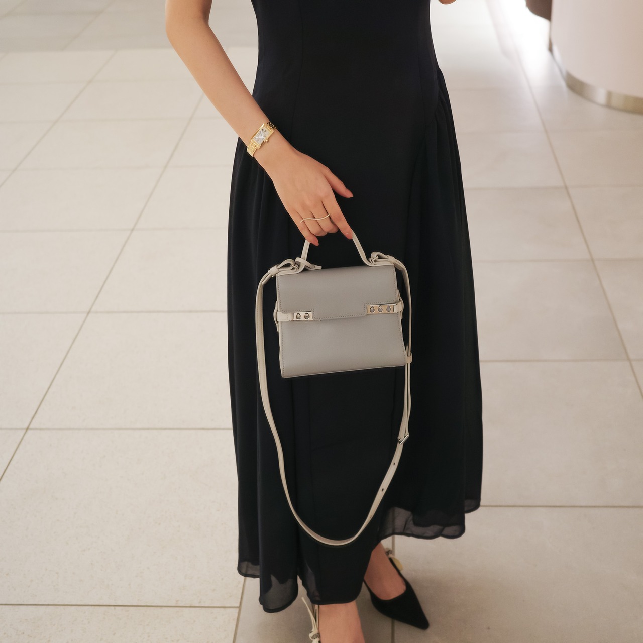 カルティエ タンクアメリカン SM YG ブレスレット