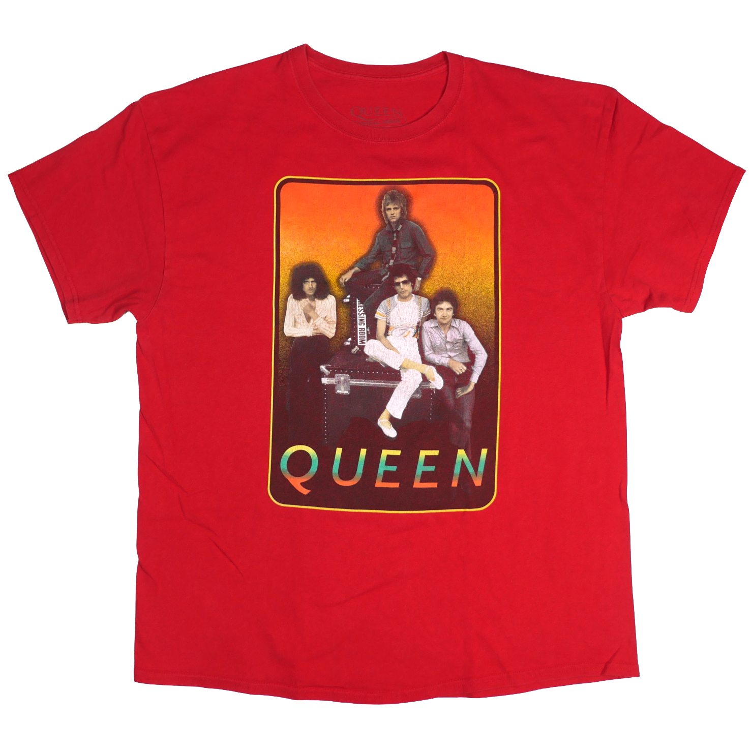 USED【XL】Queen Red Frame Tee / Queen Official Merch