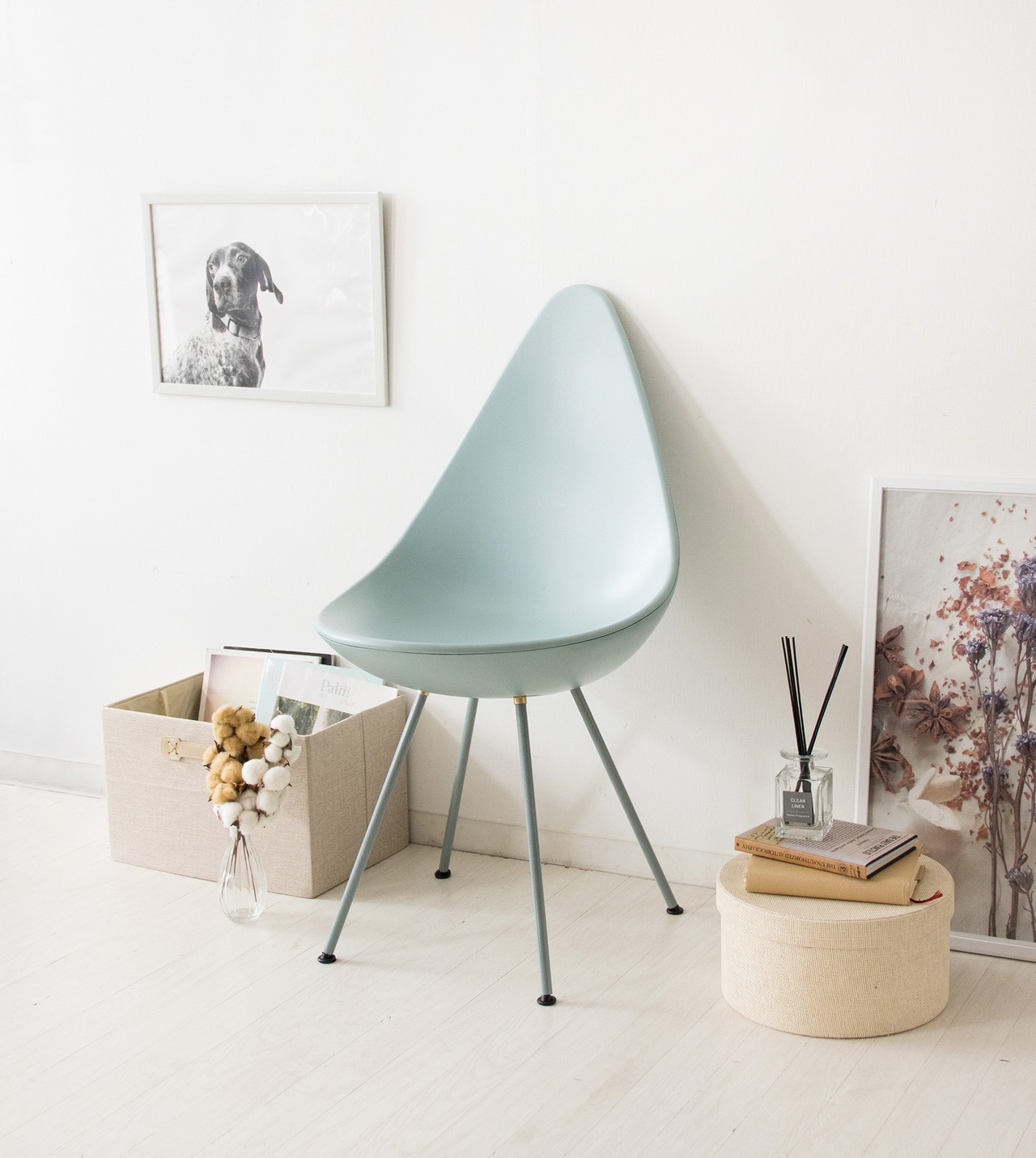 ドロップ型デザインチェア