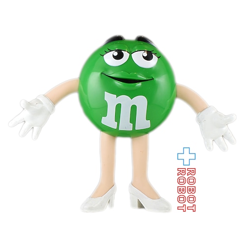 M&M's ベンダブル フィギュア エムアンドエムズ 緑 16.5cm