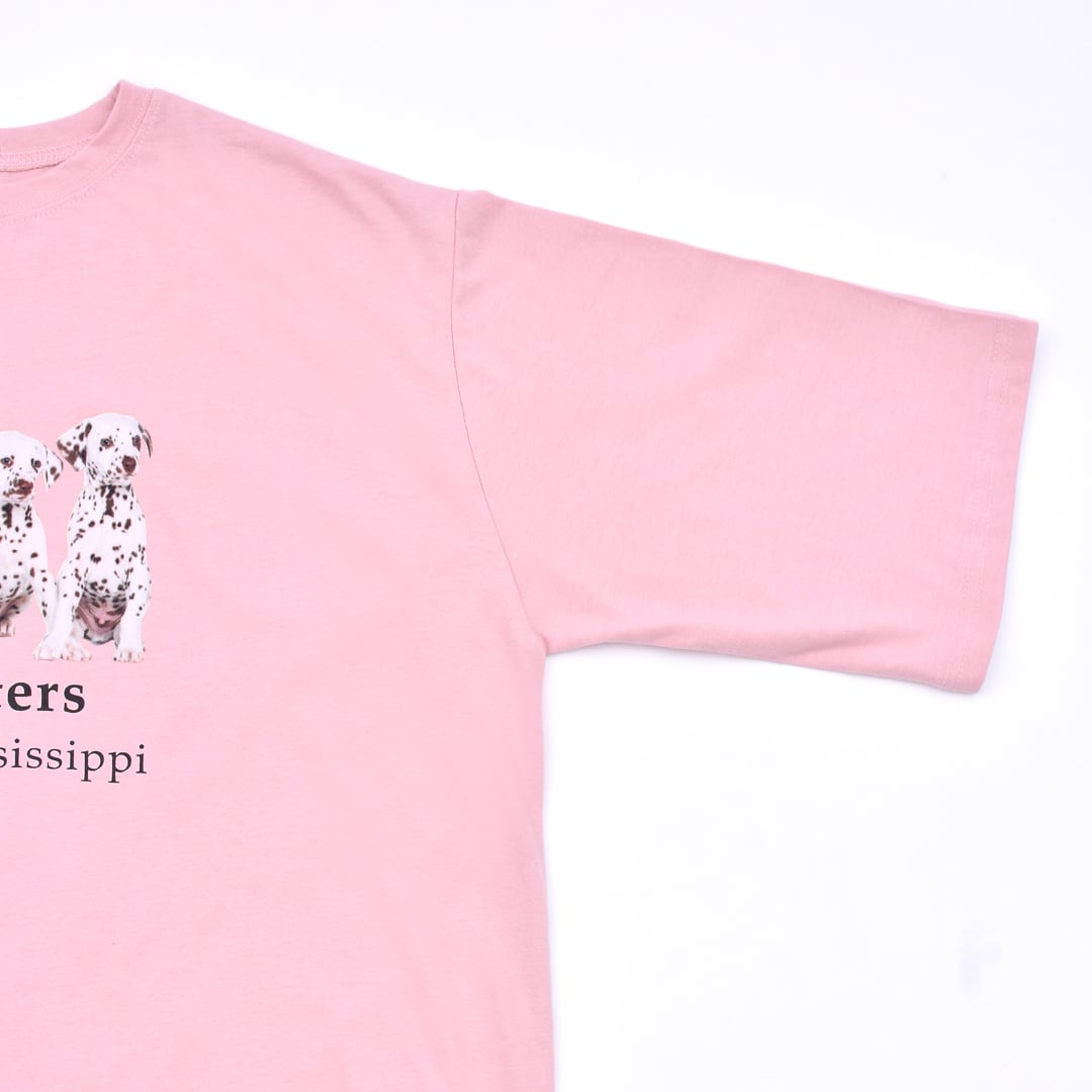 HEIHEI 総柄ラグランBIGTシャツ ダルメシアン 70%OFF】BIGシルエット ダルメシアンTシャツ | VOLCAN&APHRODITE 公式通販