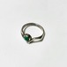 Vintage Sterling Malachite Ring