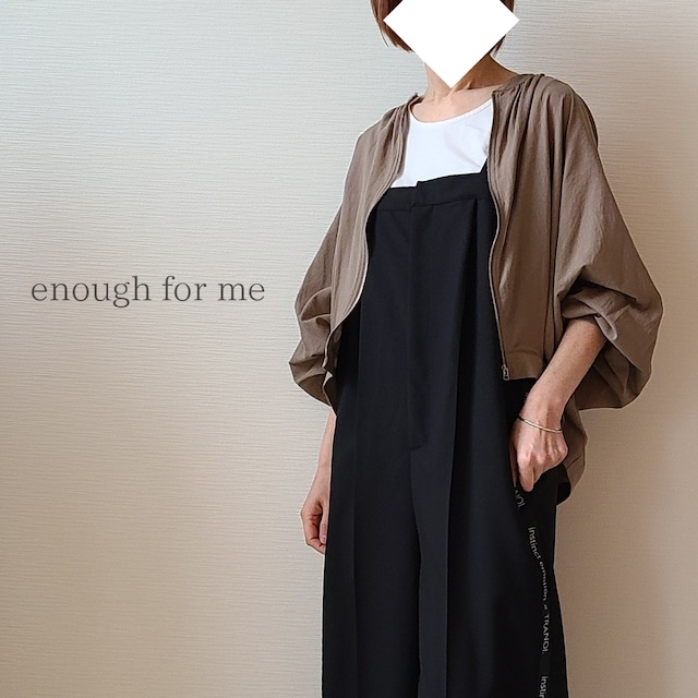 【enough for me】zipブルゾン(24095)