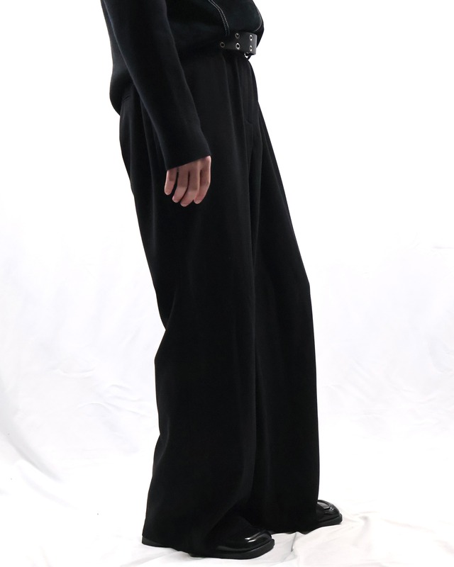 no tuck straight slacks