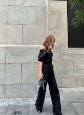 【再販】sweat pants black
