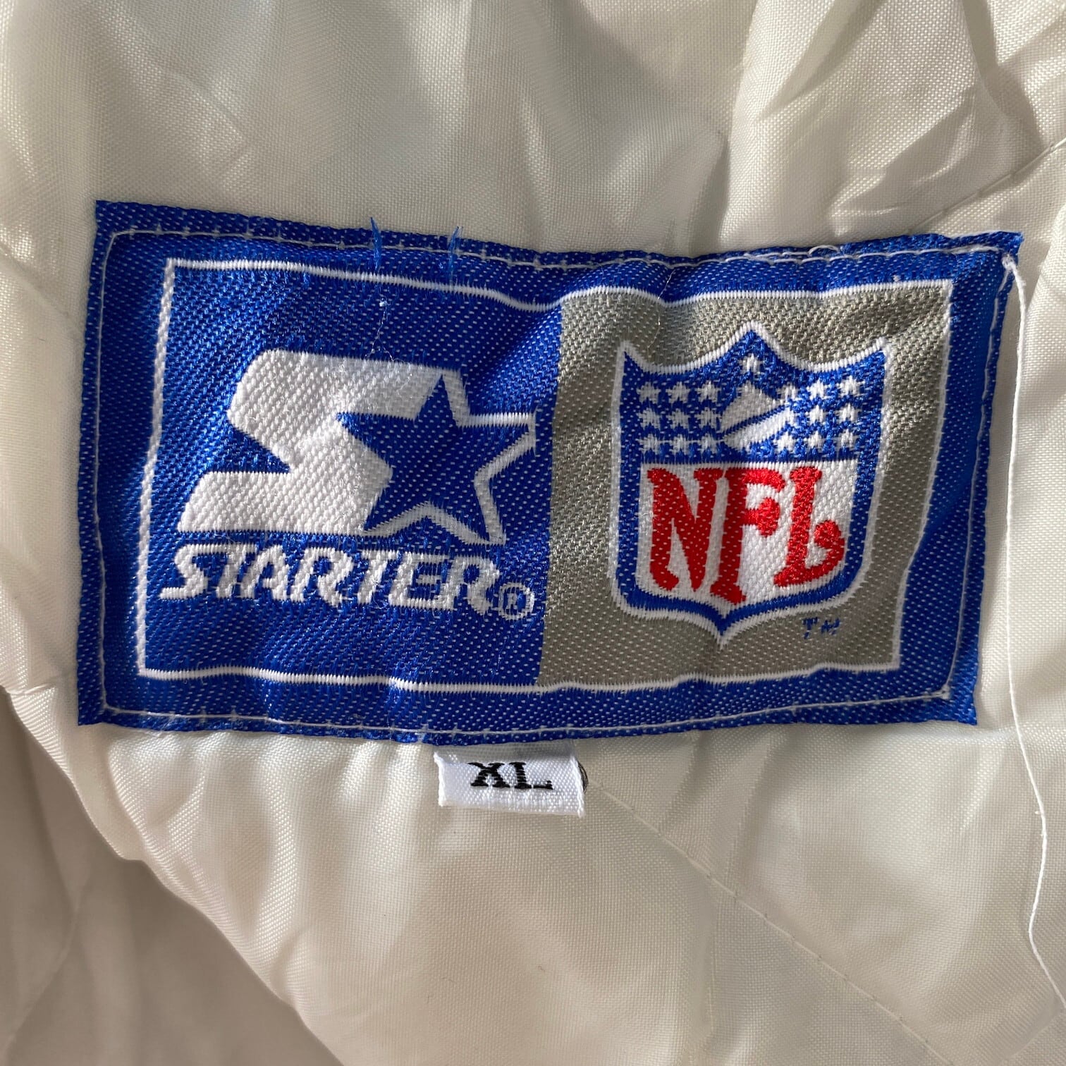 Reebok NFL デトロイト・ライオンズ ロゴ刺繍 ナイロンジャケット