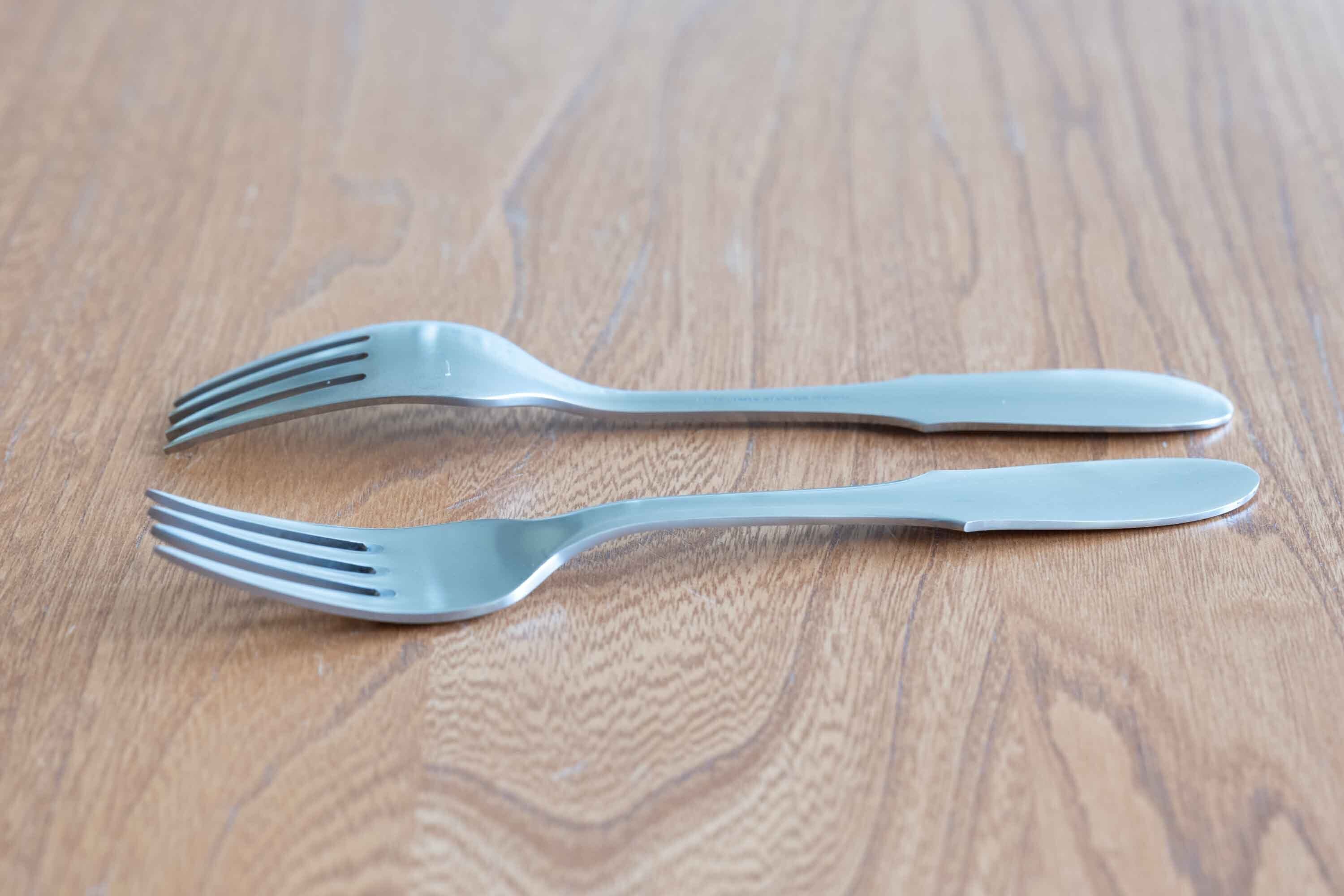 Mitra (ミトラ) サラダフォーク Georg Jensen(ジョージ・ジェンセン)1941年〜 2本1セットで