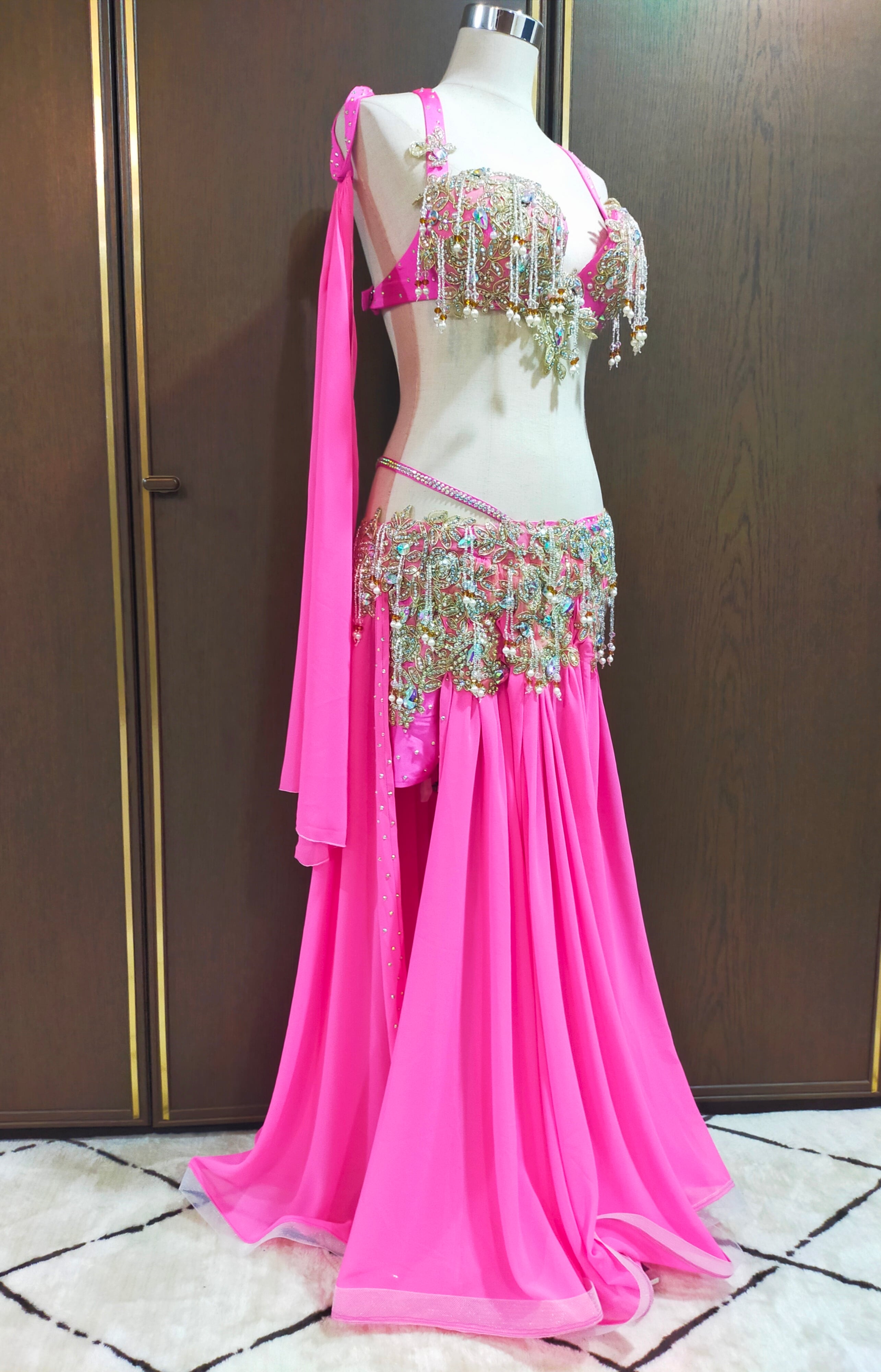 Amr Hassan Pink 5420 | ベリーダンス衣装・ハムサグッズのお店 Hamsa