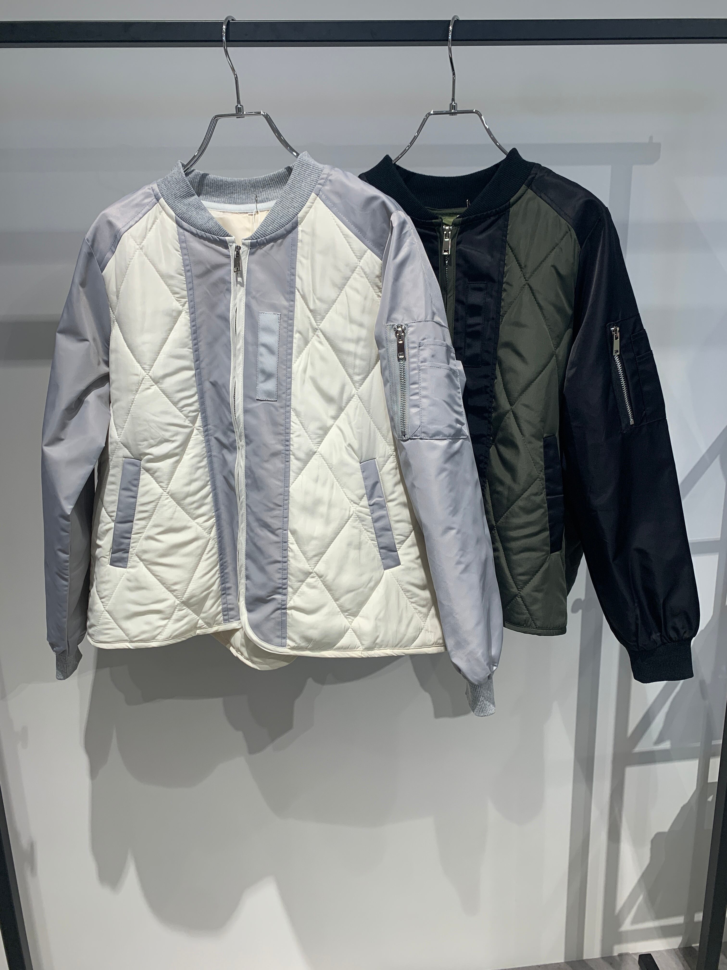 quilting nylon docking blouson