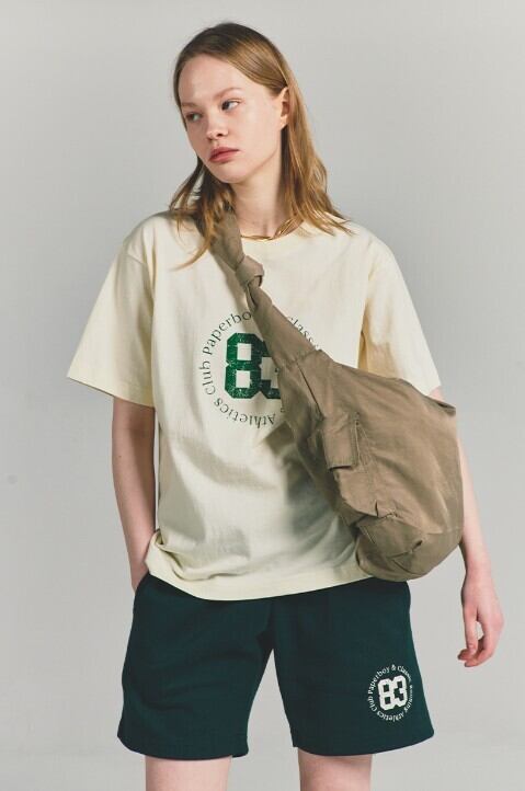 ショルダーバッグ・ポシェット ^PAPERBOY^ Minimal Pocket Shoulder Bag Cream P23SSBA001 ☆Stray Kids ハン 着用!!【PAPERBOY】ミニマルポケット