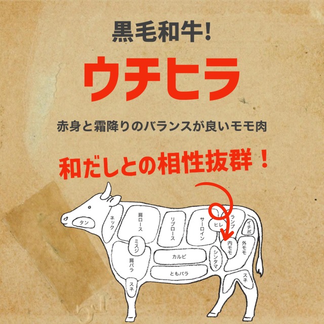 2つセット | 和だし350g＆イチボ350g ローストビーフセット