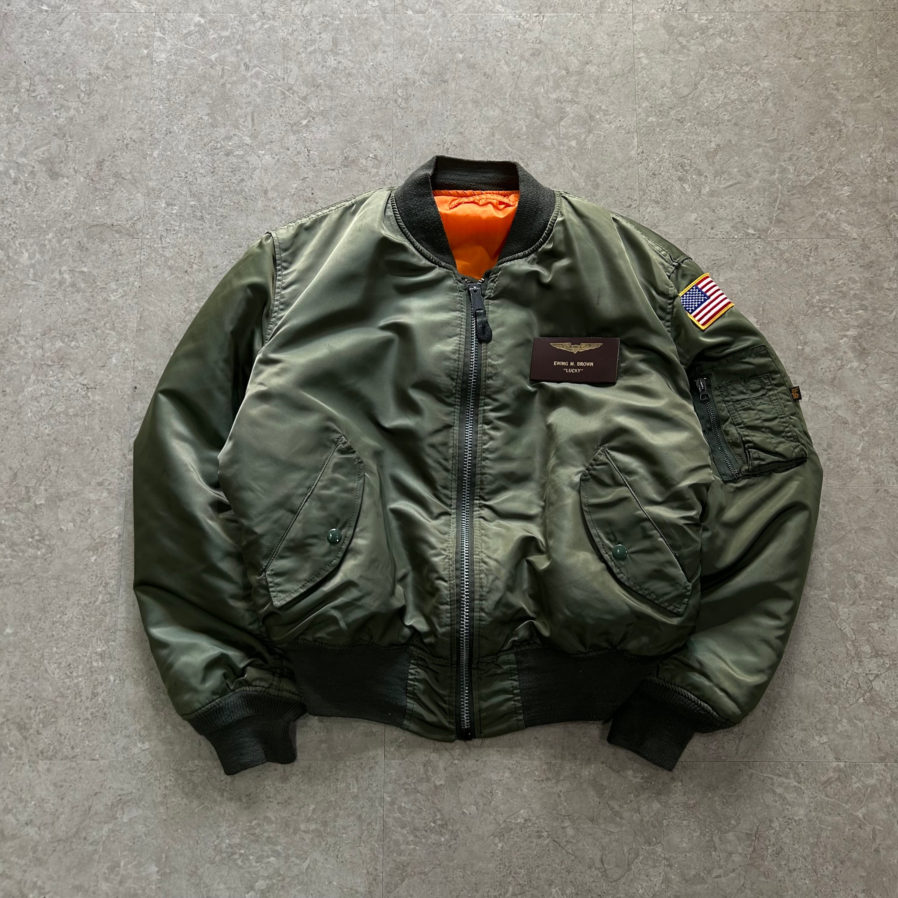 〜00s ALPHA INDUSTRIES MA-1 flight jacket【仙台店】