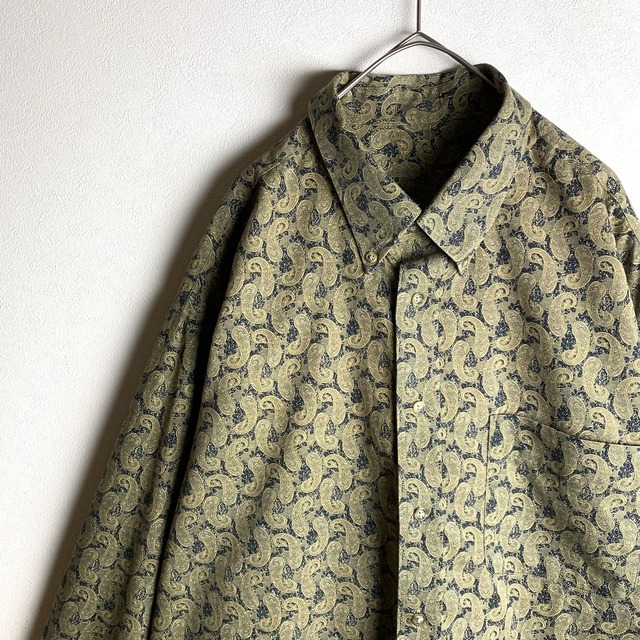 ~"long sleeve shirt" paisley pattern~