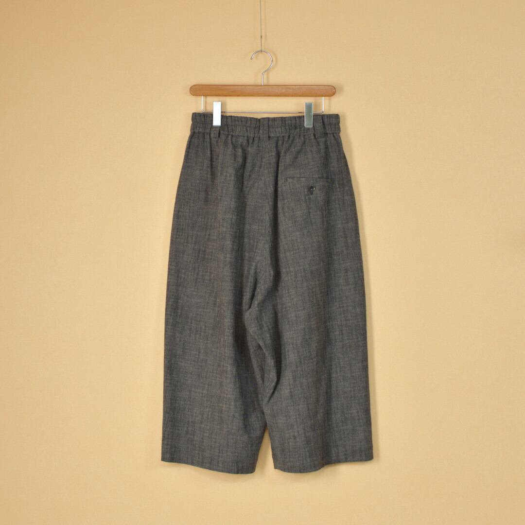 atelier naruse アトリエナルセ コットンスラブワイドパンツ