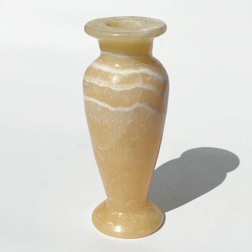 Natural stone vase