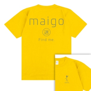 迷子Tシャツ “普通” イエロー