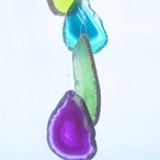 Vivid Rainbow 20 - アゲートヒーリングチャイム / Agate Sun Catcher Wind Chime 767