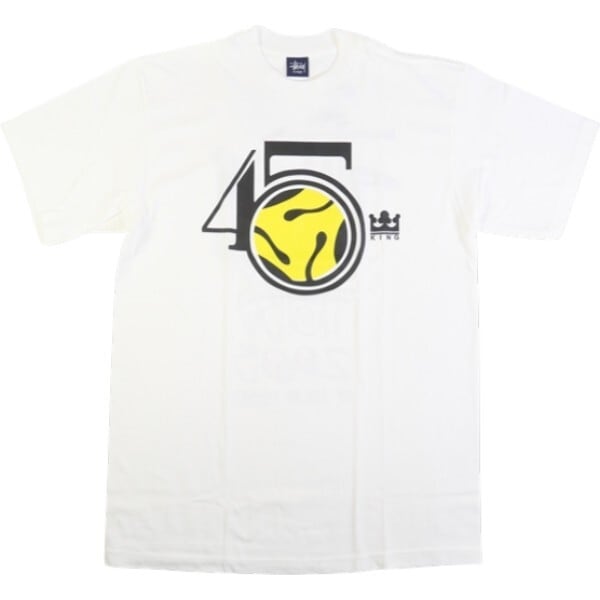 Size【L】 STUSSY ステューシー SS WORLD TRIBE Tシャツ 白 【中古品