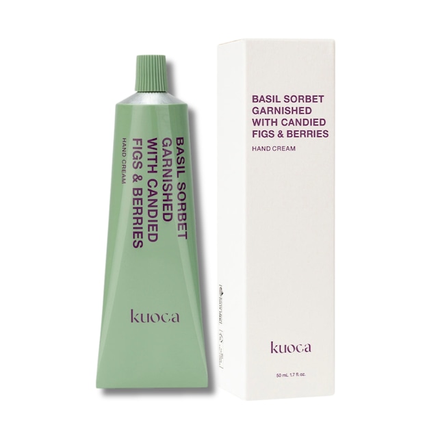 kuoca ハンドクリーム｜バジルソルベ