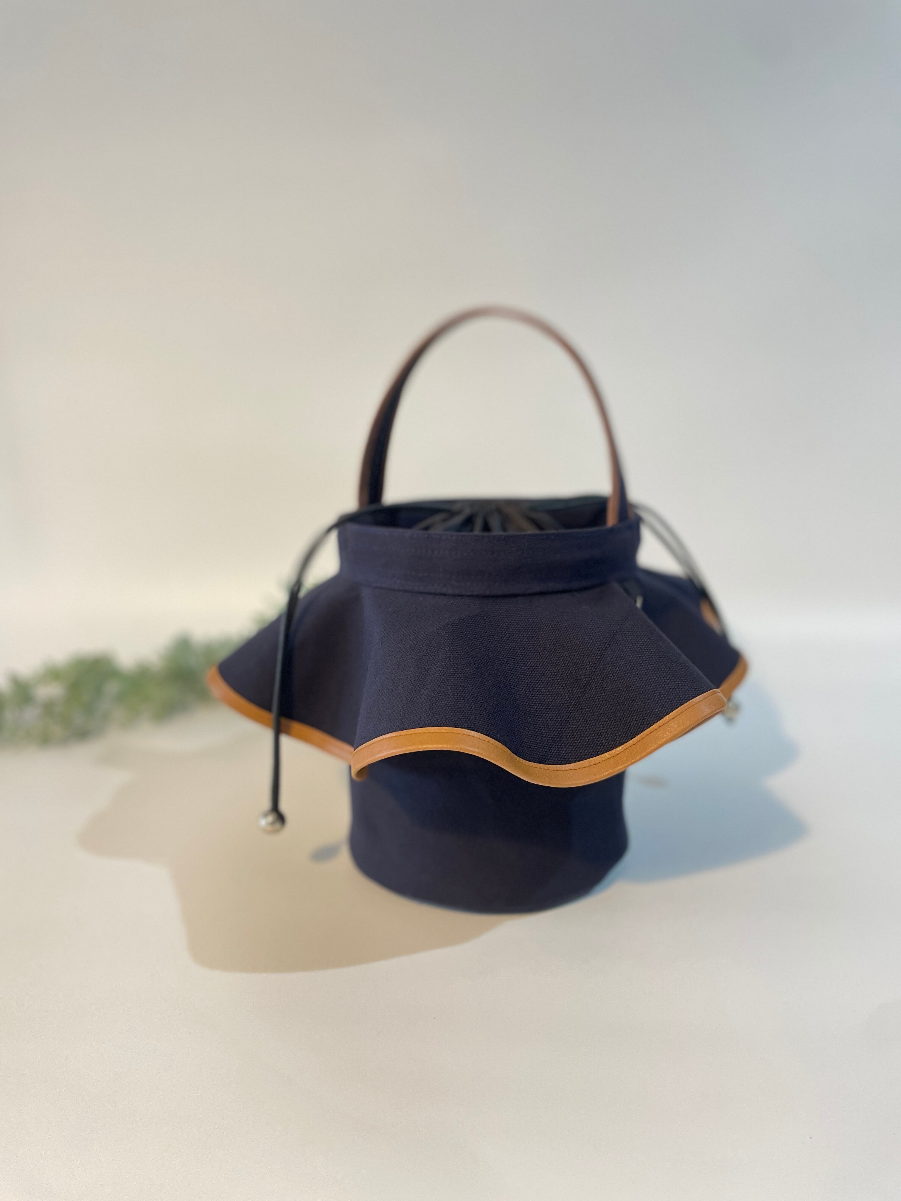 【クラシカルな配色がいい2Wayフリルバッグ/1B0223】