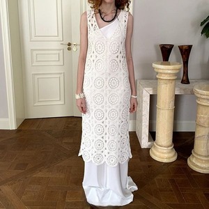 Crochet Lace One-Piece 501096