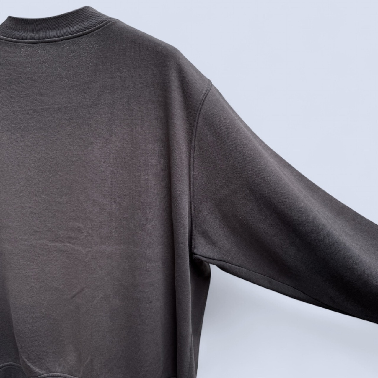 SNAP BUTTON SWEAT CARDIGAN